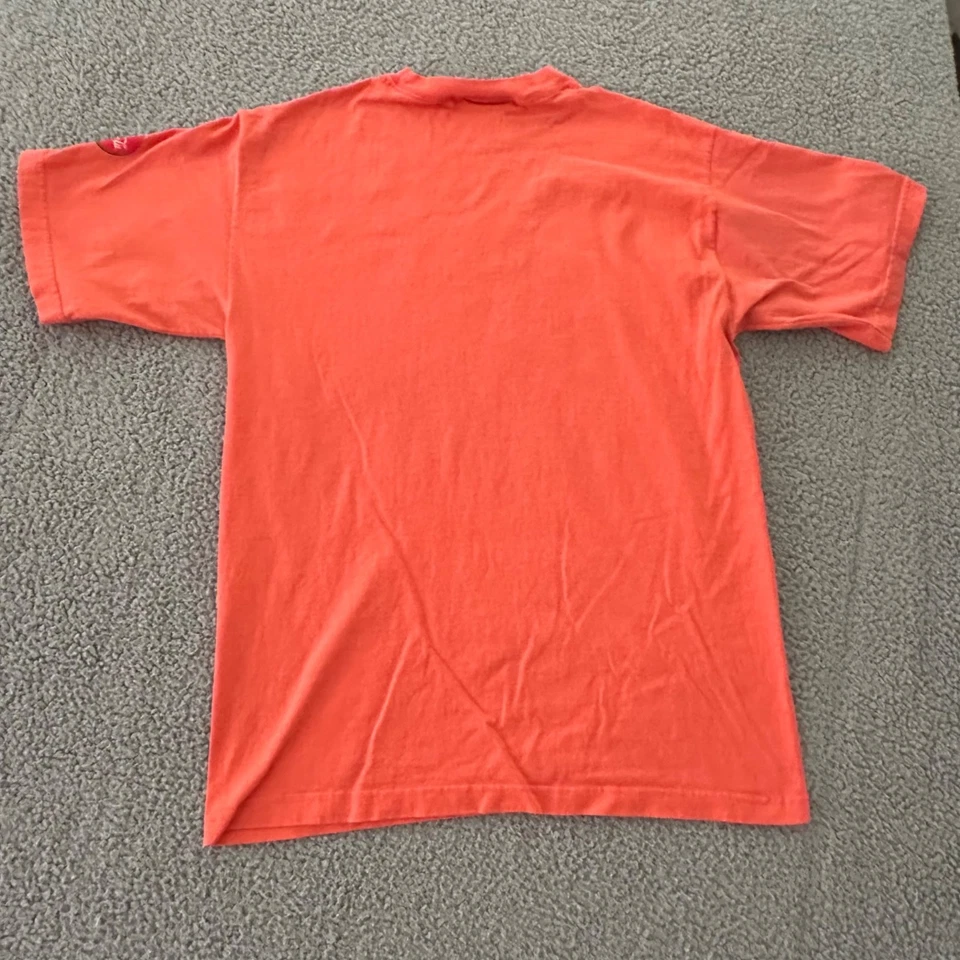 Camiseta De Colección Las Vegas Coca-Cola XL Naranja Manga Corta Escena del Desierto Gráfico Foto 3 de 4