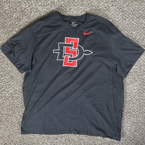 Nike Dri Fit Legend San Diego State Aztecs Basketball Shirt Black 3XL New