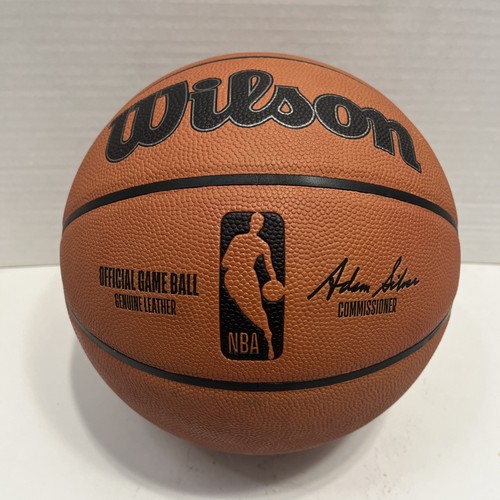 NBA Official Game Basketball Wilson Echtleder