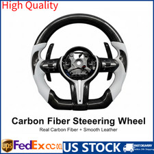 Carbon Fiber Steering Wheel For Bmw F Series F10 F30 F11 F15 F16 X5 X6 M2 M3 M4 