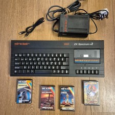 Sinclair ZX Spectrum 128k Plus +2A Issue 1 Refurbished Computer Vintage getestet