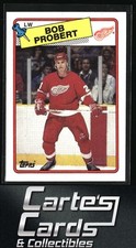 Bob Probert 1988-89 Topps #181 Detroit Red Wings RC Rookie