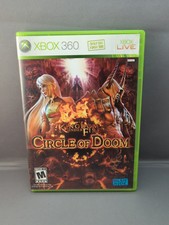 * Kingdom Under Fire: Circle of Doom (Microsoft Xbox 360, 2008) Complete CIB