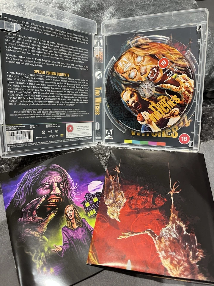 Two Witches (2021) - Arrow Video Blu-ray Booklet And Poster Perfect Disk - Image 2 of 4