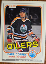 1992-93 O-Pee-Chee 25th Anniversary Series  Paul Coffey #14 Edmonton Oilers Mint