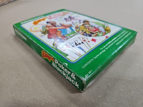 Italian Intellivision Video Game POKER & BLACKJACK. (BLUE Italian Manual) - Picture 5 of 5