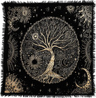Tree of Life Altar Cloth Tapestry Tablecloth Celtic Trees Ritual Spiritual Cloth