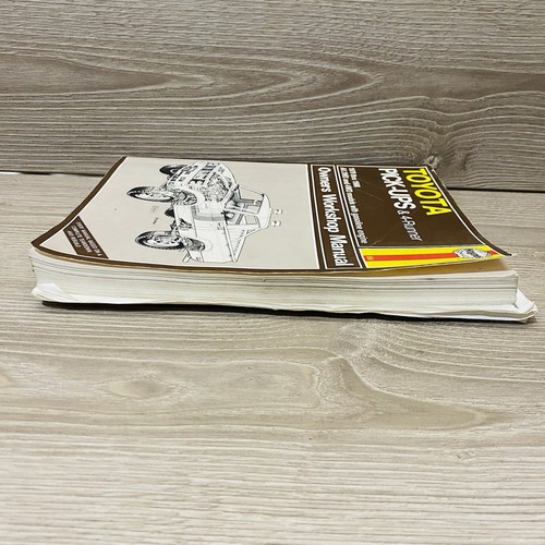 Haynes 656 Toyota Pick-Ups & 4-Runner 1979 thru 1992 Automotive Repair Manual - Picture 6 of 7