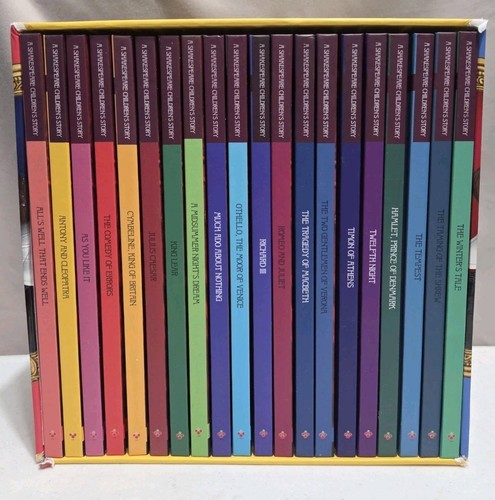 20 Shakespeare Children's Stories Hardcover Illustrated Books with Audio CD's - Picture 2 of 7