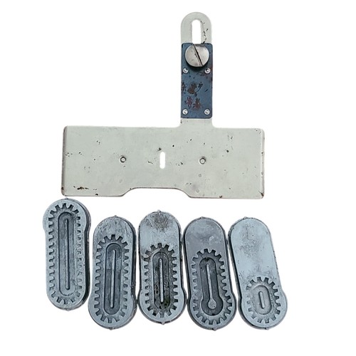 De Colección Singer Ojal Estuche Original Manual de Instrucciones 5 Plantillas EE. UU. 160506 - Imagen 6 de 7