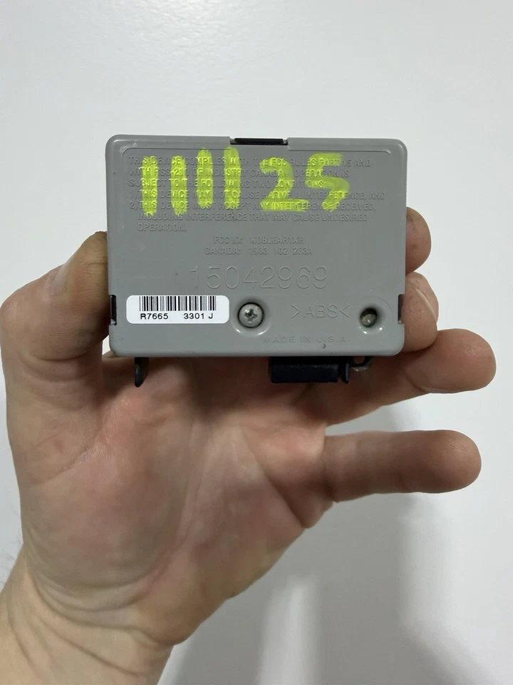 Chevy S10 Silverado GMC Sonoma Sierra 2001 2005 módulo de bloqueo antirrobo 15042969 Foto 2 de 4