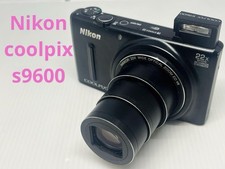 Nikon Coolpix S9600 Compact Camera, 12x Optical Zoom, Used