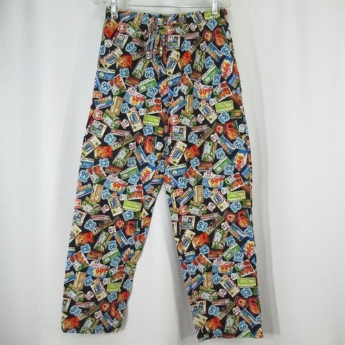 The Cats Pajamas PJ Lounge Pants Route 66 Travel Collage Mens Medium Pockets - Picture 6 of 11