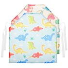 2 Pcs Kids Dinosaur Apron Funny Cooking Aprons Childrens for Girls