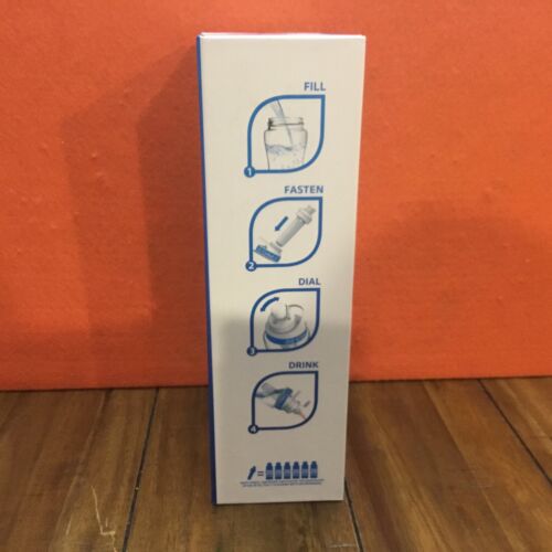 Cirkul 22Oz White Stainless Steel Water Bottle With 2 Flavor Cartridges NEW - Picture 4 of 6