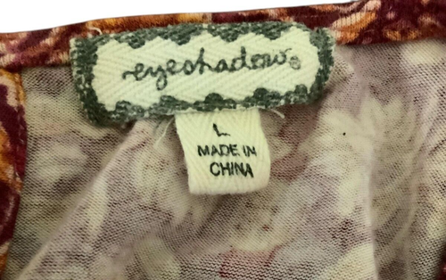 Blusa bordada recortada sombra de ojos grande muchos detalles ojo de cerradura lazo trasero suave - Imagen 7 de 10