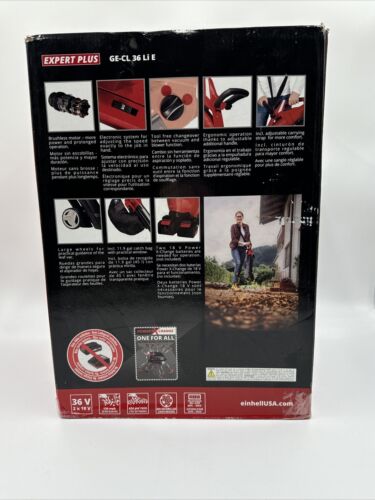 Einhell 36v 3-in-1 Cordless Leaf Blower/vacuum/mulcher - Picture 6 of 9