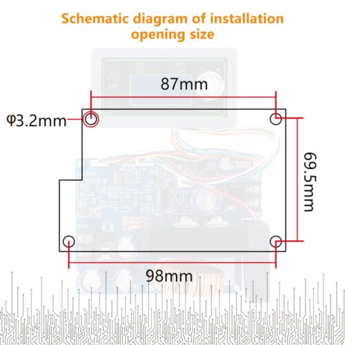 Cnc Buck Adjustable Power Supply Module Adjustable Buck Converter 50v 20a 1000w - Picture 3 of 8