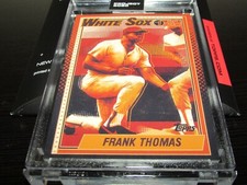 Topps Project 2020 Card #83 Frank Thomas by Matt Taylor w/box In Hand