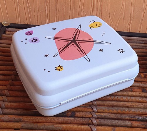 Caja de almuerzo TUPPERWARE caja de pan caja de sándwich caja flexible caja de descanso doble - Imagen 8 de 19