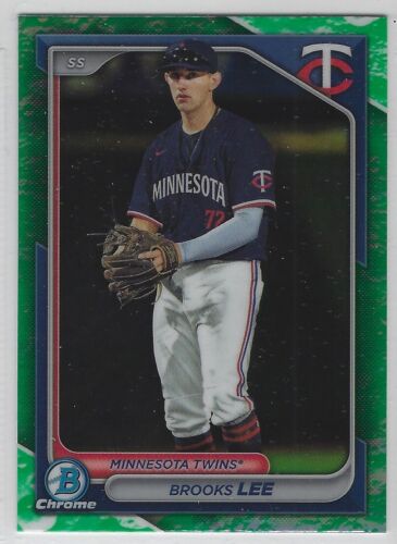 2024 Bowman Chrome Prospects Lunar Glow Refractor ~ Complete Your Set ~ You Pick - Picture 99 of 104
