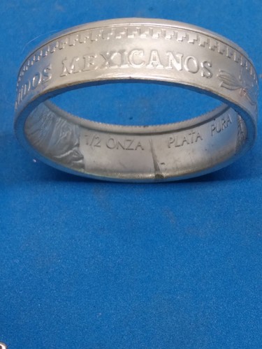 2022 1/2 OZ. LIBERTAD COIN RING (.999 silver) - Picture 6 of 10