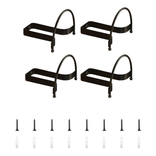 4pcs Stainless Steel Racks for Displaying Cowboy Hats Entryway Hat Display Stand - Picture 4 of 8