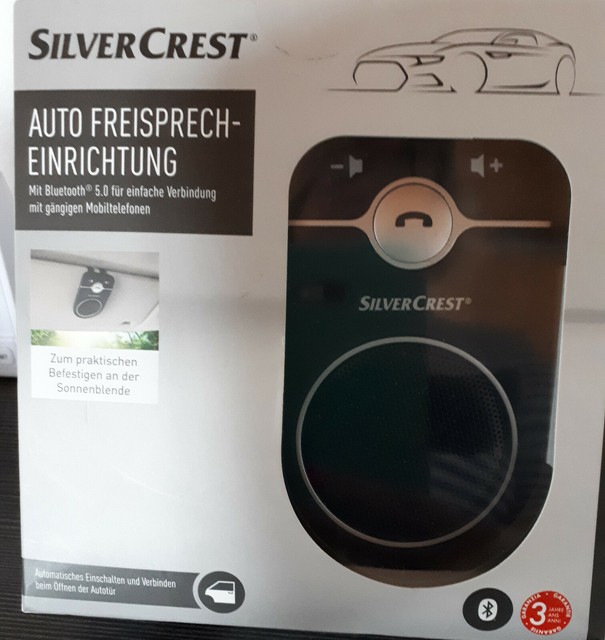 Silvercrest Auto Freisprecheinrichtung SBTF 10 F2 Freisprechanlage