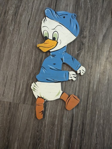 Vintage Disney And Looney Tunes Hand Cut And Painted Wood Figure Display - Picture 8 of 18