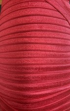 15 Yds 5/8" Fold Over Elastic Ribbon trim hair tie headband Bias Tape Cord Red