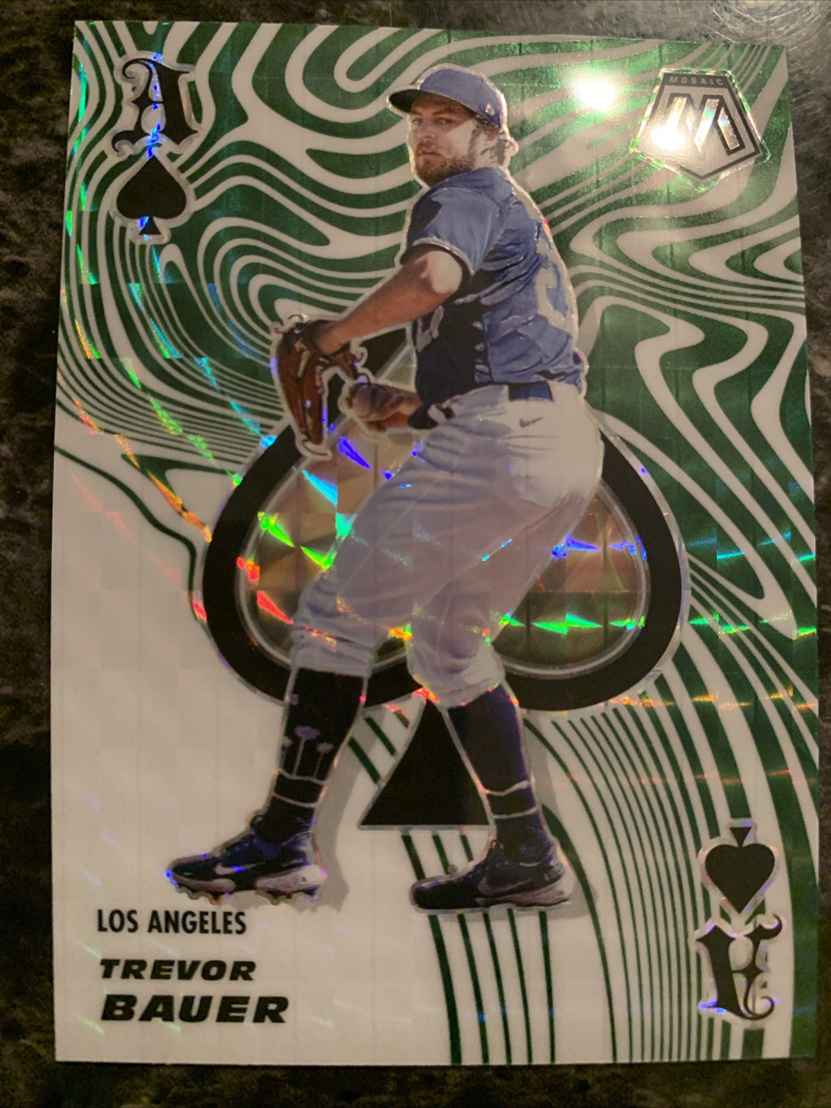 Trevor Bauer  2021 Mosaic  Baseball Prizm #ace6