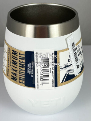 YETI Rambler 10oz Wine Tumbler ホワイト2個セット YETI Rambler 10oz Wine Tumbler ホワイト2個セット YETI 2 Pack