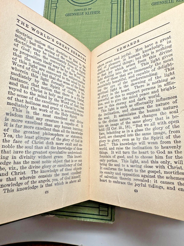 The World's Great Sermons (1908) Grenville Kleiser, Edwards, Calvin, Theology HC - Picture 22 of 24