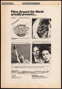 Films-Around-The-World-Orig-1983-Trade-AD-promo-EVIL-DEAD-CREEPSHOW-MARTIN