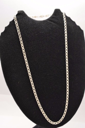 Taxco 925 Sterling Silver 5mm Double Curb Chain Necklaces 60cm-70cm, 23.6"-27.6" - Picture 10 of 12