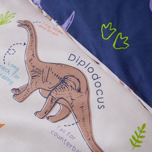 Catherine Lansfield Prehistoric Dinosaurs Children's Duvet Cover Bedroom Range - Picture 4 of 48