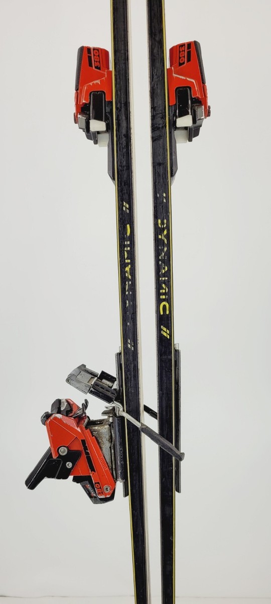 スキー　セット Vtg Rare Dynamic VR17 Equipe 203cm Skis w/ Tyrolia 380