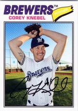 2018 Topps Archives #199 Corey Knebel Milwaukee Brewers
