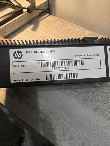 TIPPINGPOINT 10 Intrusion Prevention System HP JC184A. a3b - Picture 5 of 7