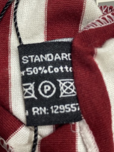 Skarf The Royal Standard Women’s Burgundy And  Beige - Picture 7 of 7