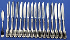 16 Set- Gloria/Montclair by Oneida, Wm Rogers Deluxe Stainless Dinner Knives +