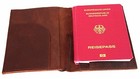 Genuine leather ID passport holder passport cover leather passport holder *208