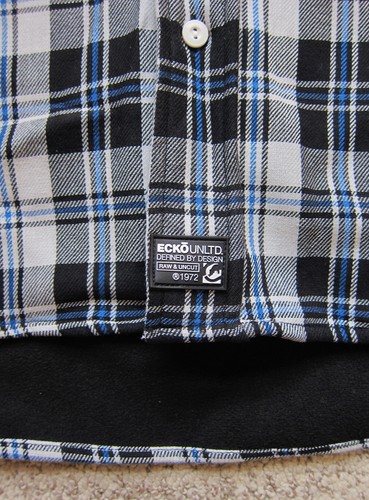 ECKO UNLTD (Black) "RECOGNIZE" Fleece Jacket w/Hood Men's - NWT - Picture 4 of 7