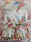 Ralph Lauren Beach House Southampton Ruffled Twin Duvet Cover Cotton Usa Vtg