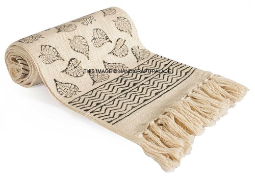 Indisch Mudcloth Überwurf Sofa Dekor Hand Webstuhl Decke Boho Blockdruck - Bild 32 von 101