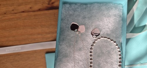 Jewelry Set TIFFANY & CO Mini Heart. Necklace and Bracelet 20 cm. With gift box - Picture 9 of 14