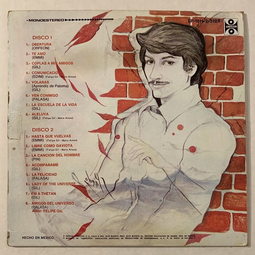 Felipe Gil En Vivo Homenaje A L Ronald Hubbard Vinyl 2 LP Mexico Scientology LRH - Picture 4 of 12