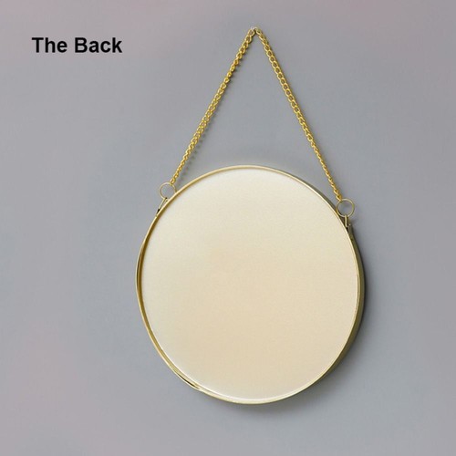 Wrought Iron Creative Makeup Mirror Wall Hanging Mirror Hairdresser - Picture 8 of 19