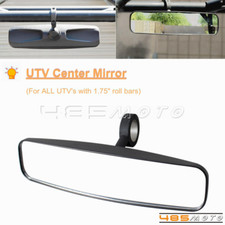 Center Wide Rear View Mirror for Polaris Ranger 500 700 800 RZR 1.75'' Roll Cage