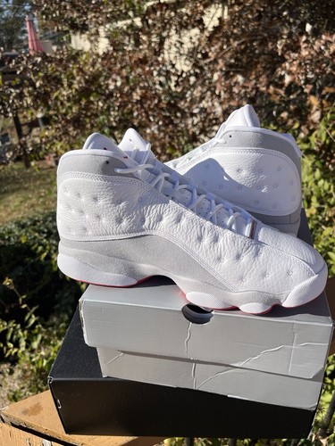 Size 10 Air Jordan 13 Retro White Wolf Grey - Picture 6 of 9